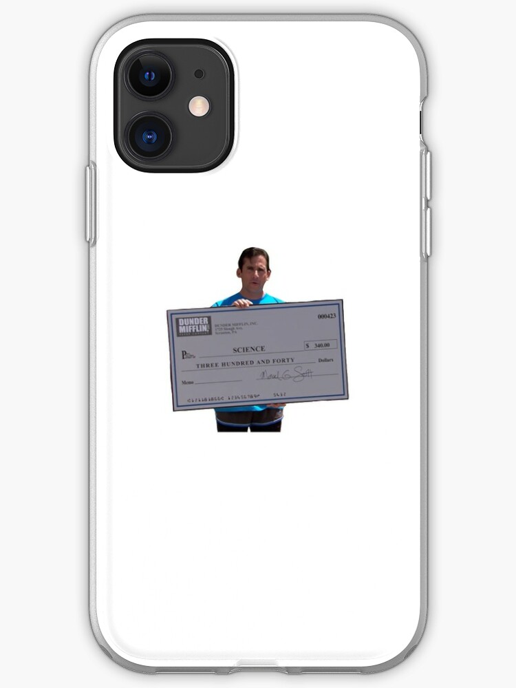 Science Check Michael Scott Fun Run The Office Iphone Case