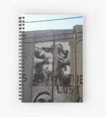 Graffiti - The West Bank Separation Wall, Palestine Spiralblock