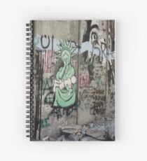 Graffiti - The West Bank Separation Wall, Palestine Spiralblock