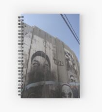 Graffiti - The West Bank Separation Wall, Palestine Spiralblock