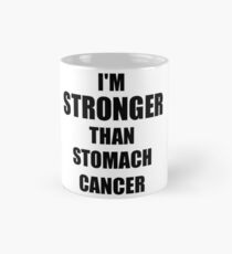 Stomach Cancer Awareness Survivor Hope Cure Inspiration Stronger Than Mug