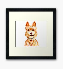Isle of Dogs - REX Framed Print