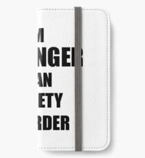 Vinilo o funda para iPhone Anxiety Disorder Awareness Survivor Hope Cure Inspiration Stronger Than