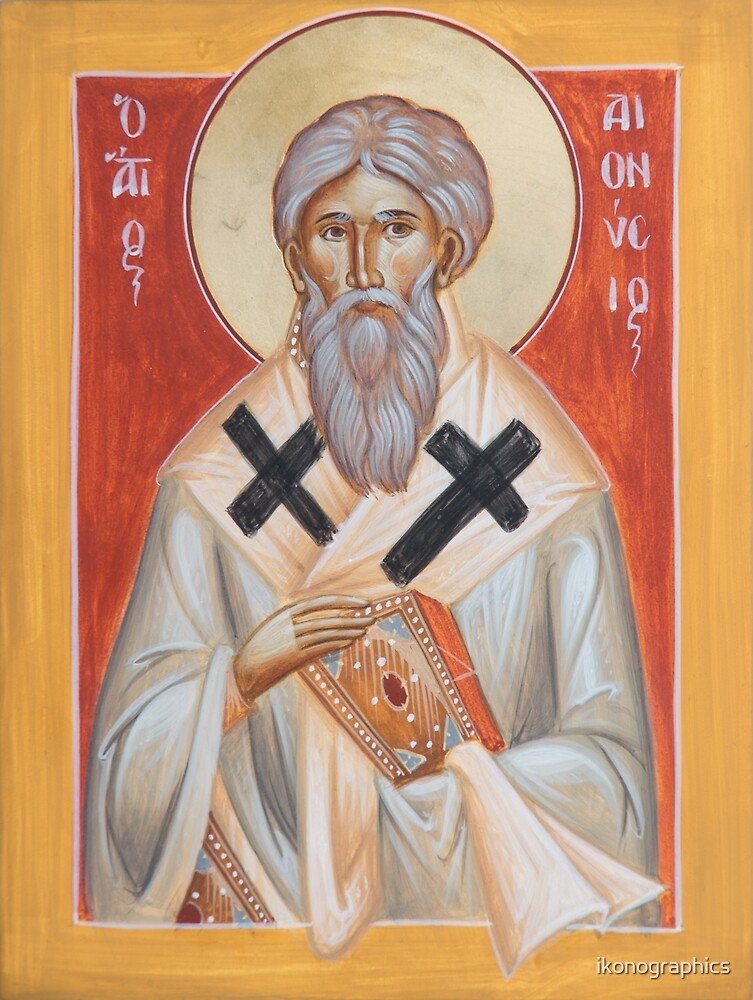 St Dionysios the Areopagite by ikonographics