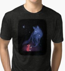 Camiseta de tejido mixto Celestial