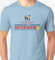 IT Crowd - Emergency Services Unisex T-Shirt