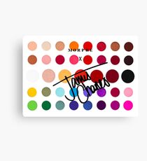 James Charles x Morphe Palette Canvas Print