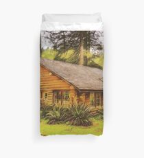 Cabin in the Woods Duvet Cover