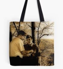 Joining The Band Of Brothers Tote Bag