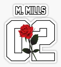 Max Mills - Rose Sticker
