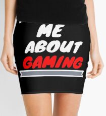 TALK TO ME ABOUT GAMING Mini Skirt