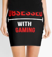 OBSESSED WITH GAMING Mini Skirt