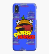 durr burger phone case iphone xs max case - fortnite wallpaper iphone xs max