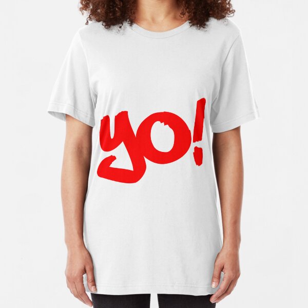Yo! - Philly Greeting Slim Fit T-Shirt