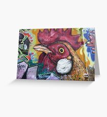 Rooster Greeting Card