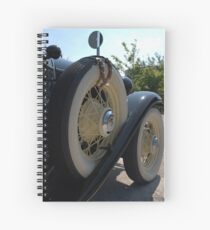 Spare Tyre Spiral Notebook