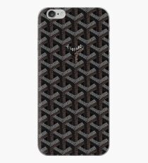 Schwarzer Goyard iPhone-Hülle & Cover