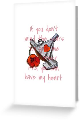 quot Tin Man heart quot Greeting Cards by mclaurin612 Redbubble