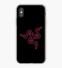 Razer red logo iPhone Case