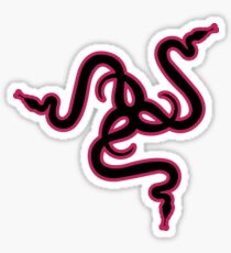 Razer red logo Sticker