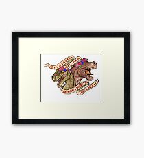 Woman Inherits the Earth Framed Print
