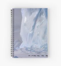 Emperor Penguins & Iceberg Spiral Notebook