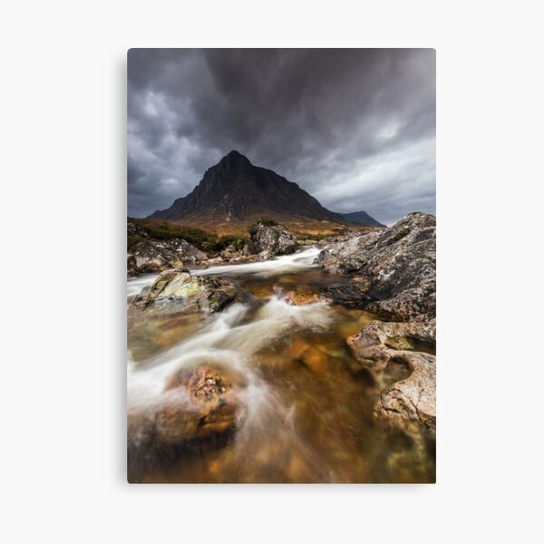 Portrait of River near Ballaculish Canvas Print
