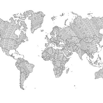 Mapa de rascar mapa de rascar dónde has estado mapa mundial negro, blanco,  gris