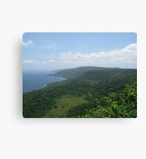 View from Margaret Knoll - Christmas Island Leinwanddruck
