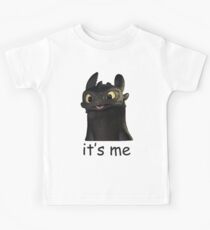 Toothless Its Me Face Kids Tee