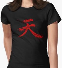 Akuma Kanji Women's Fitted T-Shirt