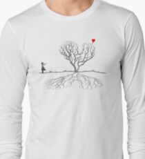 Banksy Heart Tree Long Sleeve T-Shirt