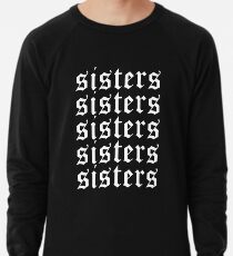 Schwestern James Charles Merch Repeat White Leichter Pullover
