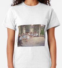 Edgar Degas French Impressionism Oil Painting Ballerinas Rehearsing Dancing Classic T-Shirt