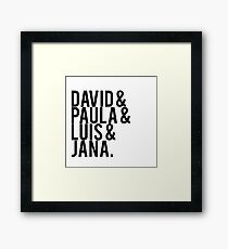 UIL Academics Gang Framed Print
