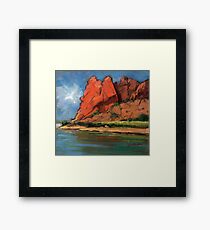 Glen Helen Gorge, Alice Springs Framed Print