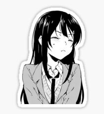 Sakurajima Mai Schmollmund Sticker