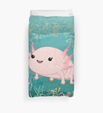 Axolotl baby kawaii Duvet Cover