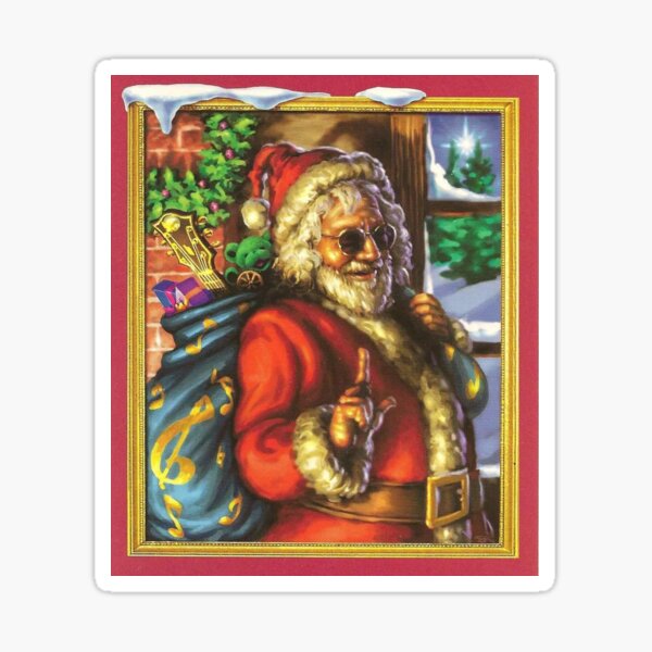 Santa/'s Portrait Santa Claus Vinyl Sticker Decal Christmas St Nicholas Yuletide