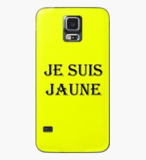 Funda/vinilo para Samsung Galaxy JE SUIS JAUNE - CAMISETA GILET JAUNE FRANCE