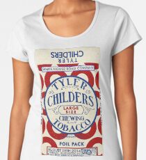 Camiseta premium de cuello ancho Tyler