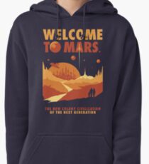 Welcome to Mars Pullover Hoodie