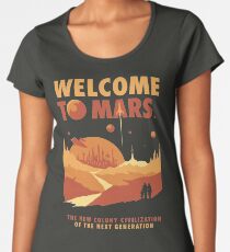 Bienvenue sur Mars T-shirt premium femme