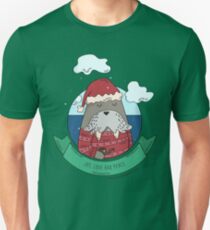 Funny Walrus Joy Love And Peace Unisex T-Shirt
