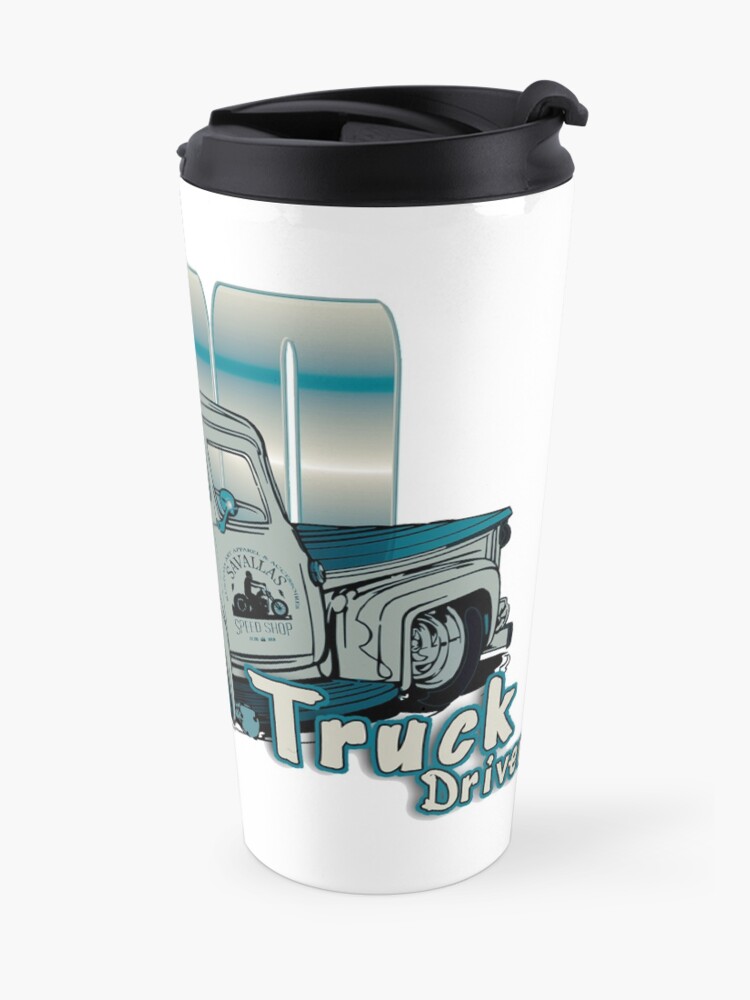 Alternative Ansicht von Ford F100 Truck Driver 1953 - 1956 Thermobecher