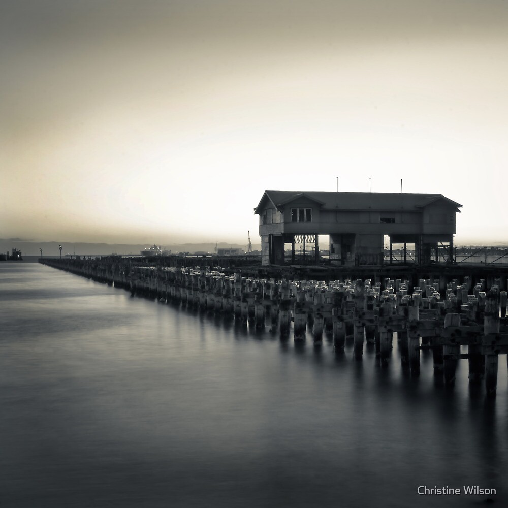 "Princes Pier " by Christine Wilson Redbubble