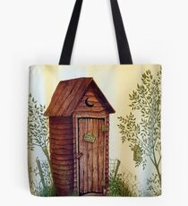 "Hers" Kountry Outhouse Tote Bag
