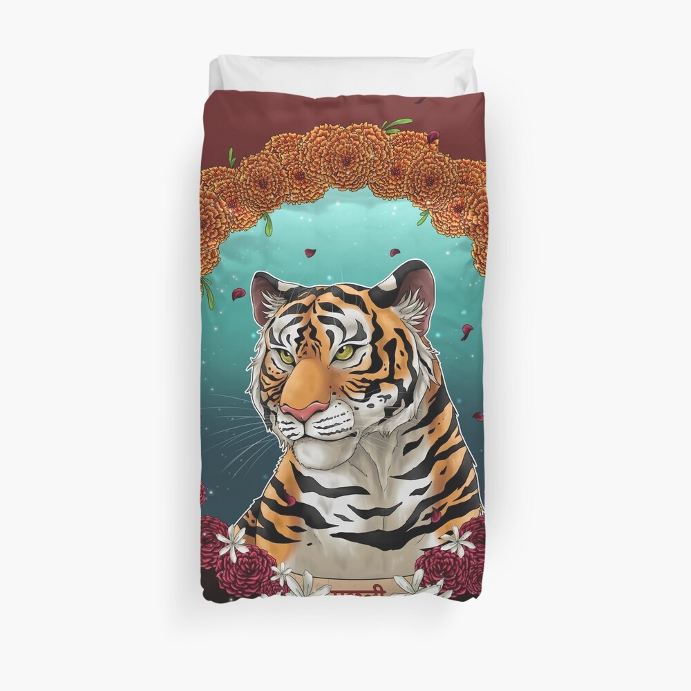 Machli - The Queen of Tigers Duvet Cover
