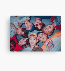 BTS niedliches Gruppenplakat - SG 2019 Leinwanddruck