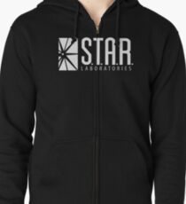 STAR Labs - Dark Colors Zipped Hoodie